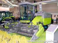 Neben Traktoren zeigte Zoomlion auf der Agritechni