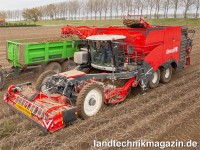 Der neue 4-reihige, selbstfahrende Kartoffelroder 