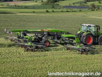 Das neue Design des Vierkreiselschwaders Fendt For