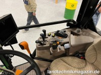 Der Kabinen-Innenraum der neuen 5ML Spezialtraktor