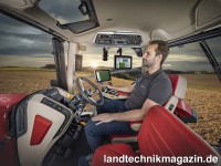 Die Kabine der neuen Case IH Puma AFS Connect ist 