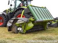Beim neuen Biomasse-Großflächenmähwerk Claas DI