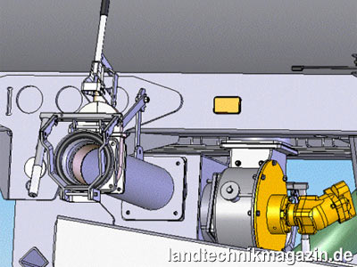 Bild: Eine Vielzahl an Optionen ermöglicht die individuelle Ausrüstung der Veenhuis Basicline Gülletankwagen. Lieferbar ist beispielsweise ein hydraulisch angetriebener Turbofiller unter dem Tank mit Anschluss links oder rechts für maximale Befüllung auch bei zähflüssiger Medien.