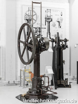 Bild: Im Technikum zeigt Deutz unter anderem die erste atmosphärische Gaskraftmaschine: 1867 stellte Nicolaus August Otto seine neue Motorenkonstuktion auf der Weltausstellung in Paris vor.
