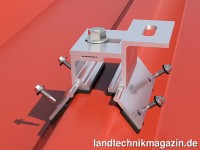 Das Donauer PV-Modul-Montage-System Trapez Flex is