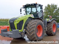 Die Claas Großtraktoren-Serie XERION umfasst zuk