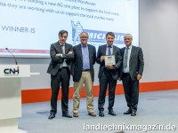 Den CNH Industrial »Best Supplier Award« 2015 na