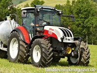 Steyr bietet die Traktoren 4075 Kompakt, 4085 Komp