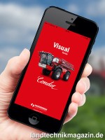 Die neue Agrifac Visual Guide App, eine Video-Bedi