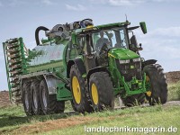 Der John Deere Traktor 7R330 überzeugte im DLG Po