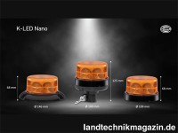 Die neue HELLA K-LED Nano ist in den drei Anbaumö
