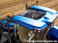 Das Skydome-Dach des neuen New Holland T7 Methane 