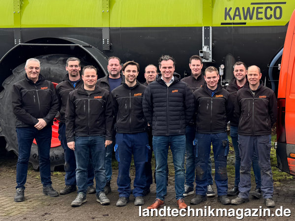 lDer neue Geschäftsführer Patrik Roelofs freut sich auf die Arbeit mit dem KAWECO-Team.