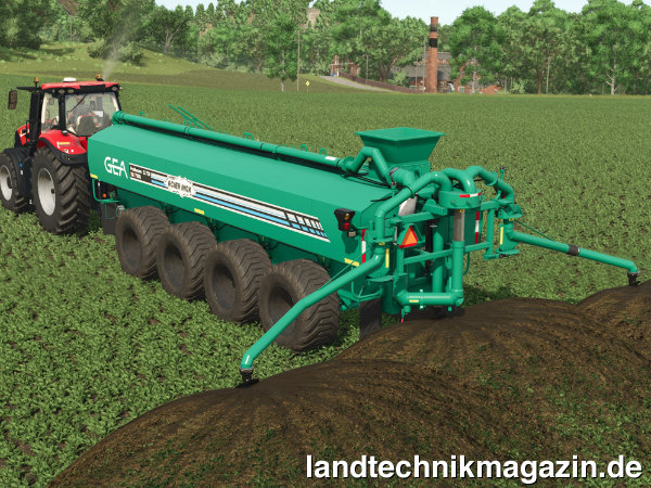 lGEA ist im neuen Plains & Prairies Pack des Landwirtschafts-Simulator 25 unter anderem mit Gülletankwagen vertreten. Bild: Farming Simulator GIANTS Software