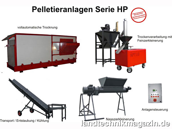 lDie jumbo-group energie logistik hat sich im Bereich der Verwertung und Veredelung von Biomasseresten spezialisiert. Die jüngsten Produkte finden ihre Anwendung im Bereich der Tierhaltung wie zum Beispiel in Reitställen, in Geflügel- und Mastbetrieben. Aus nasser Einstreu wird vollständig automatisiert ein hochwertiges Pellet produziert.