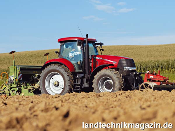 lDie Case IH PUMA CVX Traktoren-Serie besteht jetzt aus den fünf Modellen 165, 180, 195, 210 und 225 mit einer Leistung von 167 PS bis 224 PS, wobei mit Power Management eine Spitzenleistung von 251 PS erreicht wird.