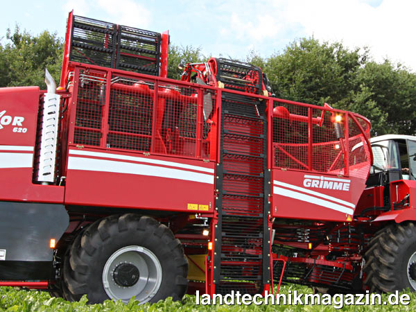 Rexor 620 Grimme präsentiert neuen selbstfahrenden Rübenroder REXOR 620 ...