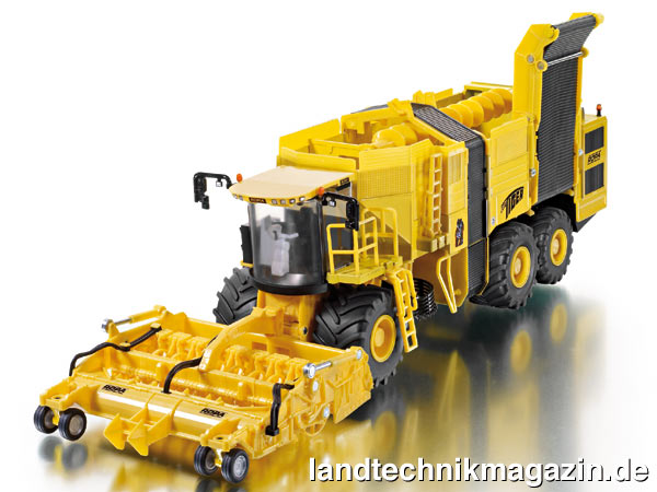 lModellsammler sollten auf der Agritechnica 2009 einen Besuch bei Ropa in Halle 2, Stand C16, einplanen. Dort erwartet sie eine exklusive Sonderedition des neuen Siku-Modells vom Ropa euro-Tiger V8-3 XL im Maßstab 1:32.