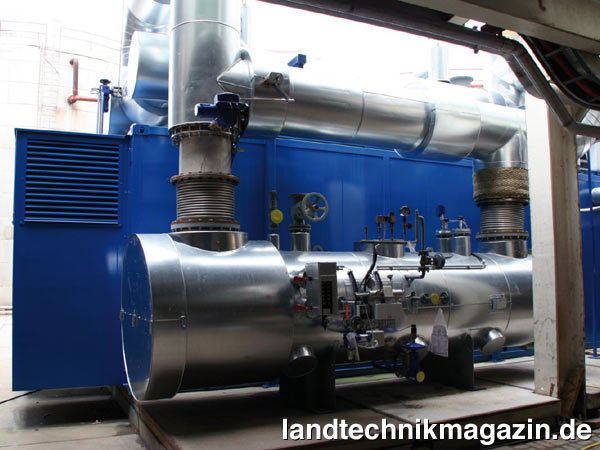 lKann zwischen Erd- und Biogas umgeschaltet werden: MWM TCG 2020 V16 im Container im Einsatz bei CSM Suiker in den Niederlanden.