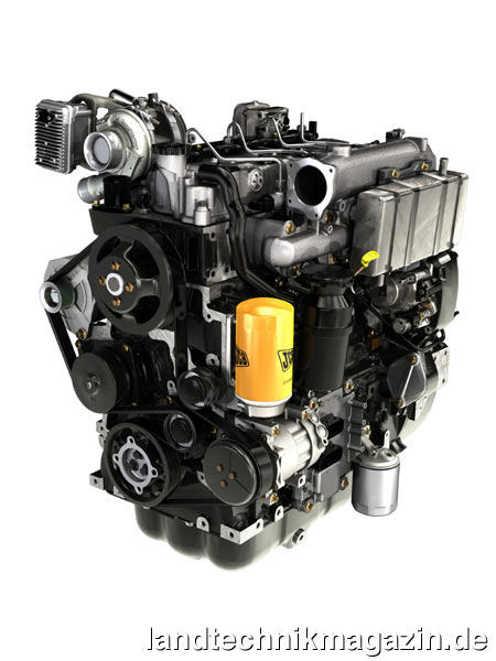 lDer neue JCB Ecomax T4 Dieselmotor mit 4,4 Liter Hubraum benötigt weder einen Diesel-Partikelfilter (DPF) noch eine Abgasnachbehandlung mittels SCR-/AdBlue-Technik, um die Vorschriften von TIER 4 interim/Euro 3B zu erfüllen. Nach intensiven Praxistests soll er ab 2012 in Produktion gehen.