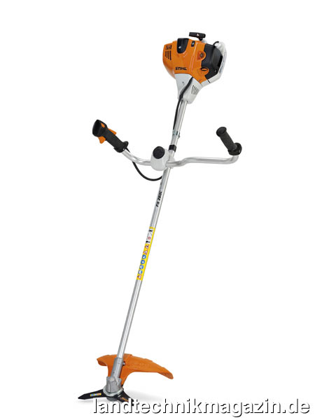 lIhre Formgebung und raffinierte technische Verbesserungen sorgen bei den neuen Stihl Motorsensen FS 240 C-E und FS 260 C-E (Foto) für ein besonders hohes Maß an Ergonomie und Arbeitskomfort. Der Getriebewinkel von 35 Grad (FS 260 C-E) ermöglicht eine aufrechte Arbeitsposition für kräfteschonendes Arbeiten.
