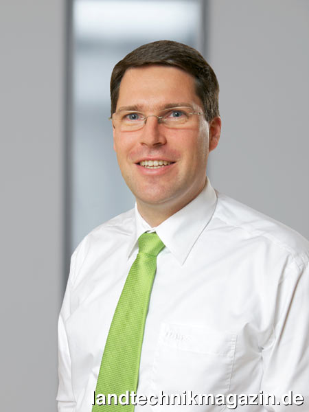 lDr. Benjamin Schutte (34) ist neuer Verkaufsleiter Traktoren in der Claas Vertriebsgesellschaft Deutschland (CVG).
