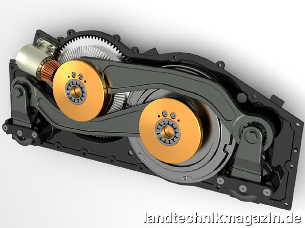 lAgritechnica Neuheiten Silbermedaille 2011 für Zentraler Messerantrieb für Schneidwerke, New Holland Agriculture Equipment Spa, Turin, Italien, Halle 3, Stand D06.
