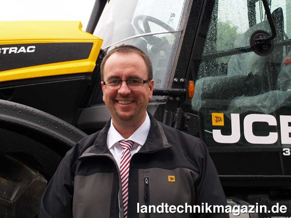 lMarco Pütz (38) ist in Deutschland seit Anfang Oktober 2012 verantwortlich für die Vermarktung der landwirtschaftlichen Produktpalette von JCB.