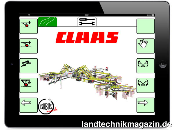 XL-Bild: SIMA Innovation Award 2013 Goldmedaille für Claas UT App (Universal Terminal ISOBUS).