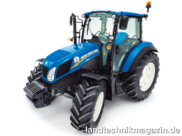 lDie drei Modelle T4.85, T4.95 und T4.105 der neuen New Holland T4 Traktoren-Baureihe ersetzen die T4000- und die Einstiegsmodelle der T5000-Baureihe. Vorgestellt werden die neuen T4-Traktoren aktuell auf der SIMA in Paris.