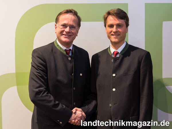 l»Wir setzen großes Vertrauen in das neue Mitglied der Management-Runde. Wolfgang Moser wird mit seinem Team den stabilen und ausgewogenen Wachstumskurs von Pöttinger tatkräftig unterstützen«, ist Heinz Pöttinger (links), überzeugt.