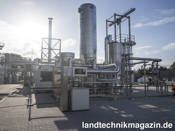 XL-Bild: Gasaufbereitungsanlage mit MT-Aminwäsche in Werlte. (Foto: Audi AG)