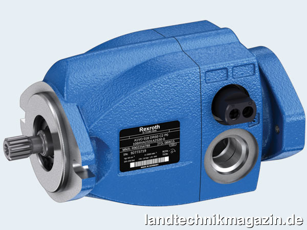 lMit der Axialkolben-Verstellpumpe A1VO in der neuen Nenngröße 18 verringert Rexroth nach eigenen Angaben den Preisabstand zu Zahnradpumpen bei gleicher Kompaktheit.