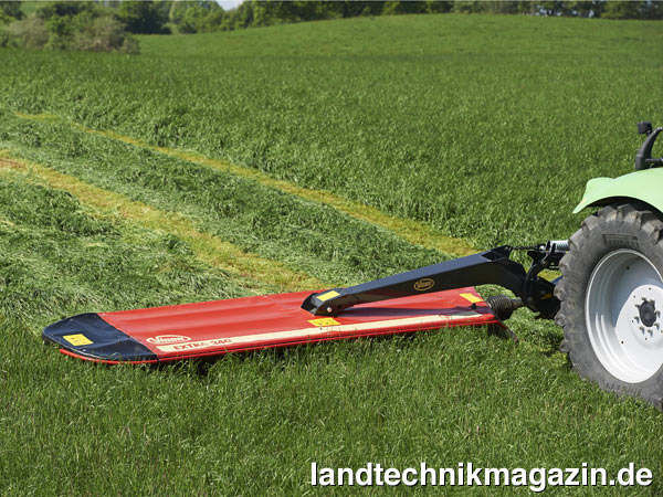 lDie Vicon EXTRA 300 Baureihe wird um die Scheibenmähwerke ohne Aufbereiter EXTRA 328, EXTRA 332 und EXTRA 340 erweitert und deckt damit nun Arbeitsbreiten von 2,8 bis 4,0 m ab.