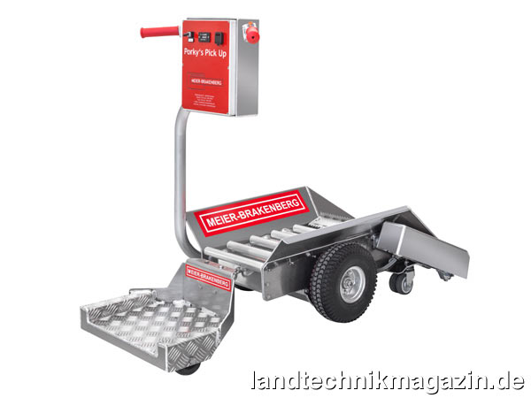 Bild: EuroTier Neuheiten-Goldmedaille 2014 für Porky´s Pick Up, Meier-Brakenberg GmbH & Co. KG, Extertal, Deutschland, Halle 9, Stand G16.