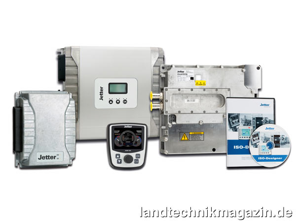 lAuf der Agritechnica 2015 zeigt die Jetter AG in Halle 15, Stand G49 ein ausgewähltes Produktportfolio an hochflexiblen und skalierbaren Automatisierungslösungen für (ISOBUS-)Anbaugeräte der Landtechnik.