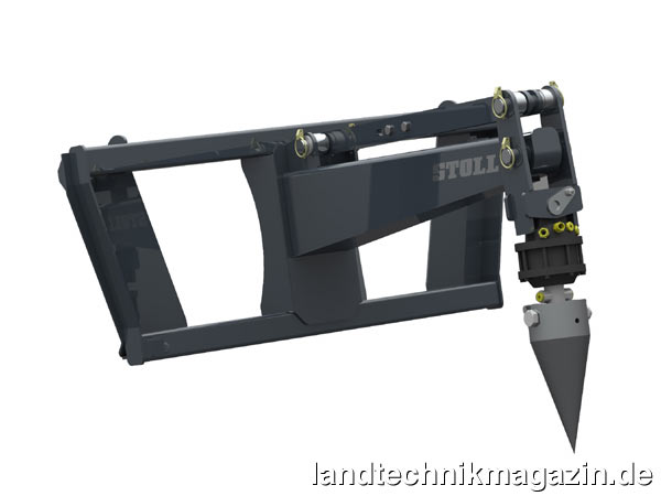 lDer neue Stoll FC Holzspalter für die CompactLine eignet sich nach Herstellerangaben ideal zum Zerkleinern von Baumstämmen.