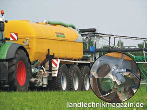 lMit dem neuen Verfahren VAN-Control, das ZUNHAMMER als Weltneuheit auf der Agritechnica 2007 präsentiert, ist es erstmals möglich, die Gülleinhaltsstoffe kontinuierlich in jedem Tankwagen zu bestimmen.