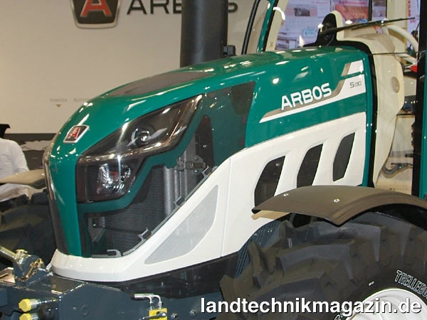 XL-Bild: Lovol Arbos hat der neuen Traktoren-Serie Arbos 5000 ein unverwechselbares Design verpasst.