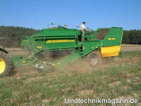 lNeue Leistungsdimension: WM 8500 mit 8,5 t Fassungsvermögen.