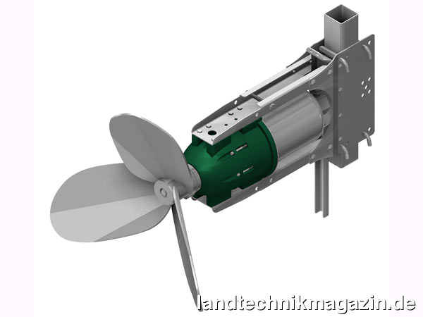 lDas neue Stallkamp Tauchmotorrührwerk 3M ist für möglichst geringe Stromaufnahme konzipiert und soll sich meist schon innerhalb eines Jahres ammortisieren.