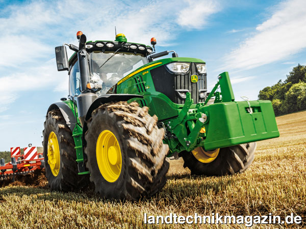lDer 6215R war 2016 in Deutschland das meistverkaufte John Deere Modell.