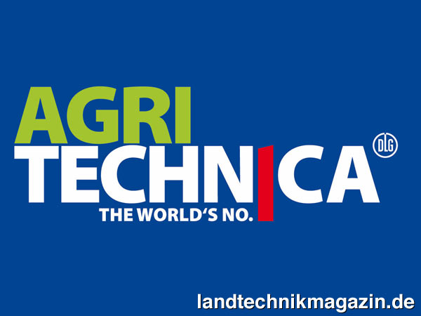 lDie Agritechnica 2017 hat ein neues Logo: Das grüne AGRI verweist auf das diesjährige Leitthema und auch die DLG wurde nun als Copyright untergebracht.