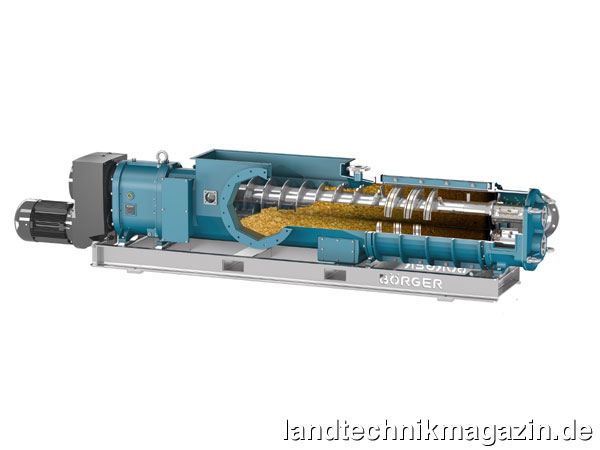 lMit dem neuen Powerfeed twin ergänzt Börger seine Powerfeed-Familie und präsentiert erstmals eine Flüssig-Eintragtechnik mit integrierter Zerkleinerungsfunktion.
