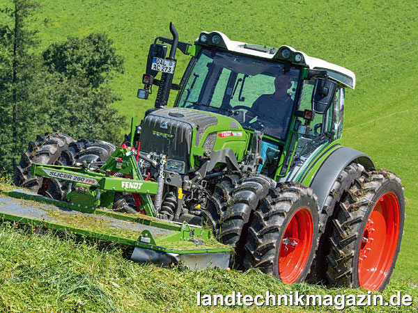XL-Bild: Als Neuheit präsentiert Fendt auf der Agritechnica 2017 die Kompakttraktoren 200 S Vario mit EU-IIIB-Motoren und neuen (optionalen) Ausstattungsmerkmalen.