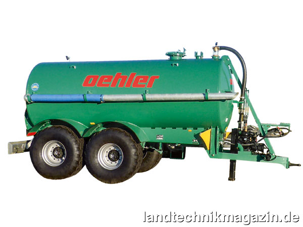 lOehler präsentiert auf der Agritechnica 2017 als Neuheit (Gülle-)Ausbring- und Transportfässer mit Lackierung. Die Farbe kann dabei nach Kundenwunsch in unterschiedlichen RAL Tönen ausgeführt werden.