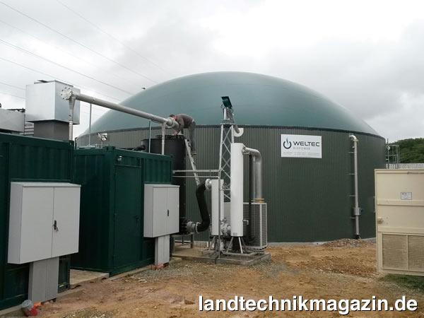 XL-Bild: Weltec Biopower erweitert derzeit in Iffendic eine Biogasanlage auf 500 kW Strom – genug um knapp 1.000 Haushalte zu versorgen.