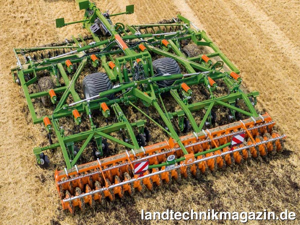 lFür den Einsatz auf schwersten Böden bietet Amazone die neue Doppel-Disc-Walze jetzt als Nachläufer-Option für einen Großteil seiner passiven Bodenbearbeitungsgeräte an.