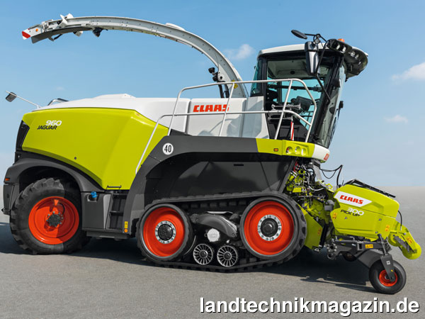 Bild: SIMA 2019 Gold-Medaille: JAGUAR 960 TERRA TRAC, Claas, Fresnes, Frankreich, Halle 5b, Stand F103/104
