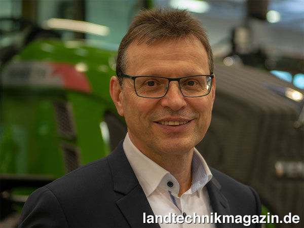 XL-Bild: Der neue Vice President Engineering Fendt Tractors, Walter Wagner, ist gebürtiger Allgäuer mit landwirtschaftlichem Hintergrund.